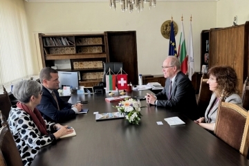 The Mayor of Ruse Municipality met with the Ambassador of Switzerland H. E. Raymund Fourer