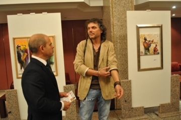 Огнян Балканджиев с изложба „Когато Светците маршируват“