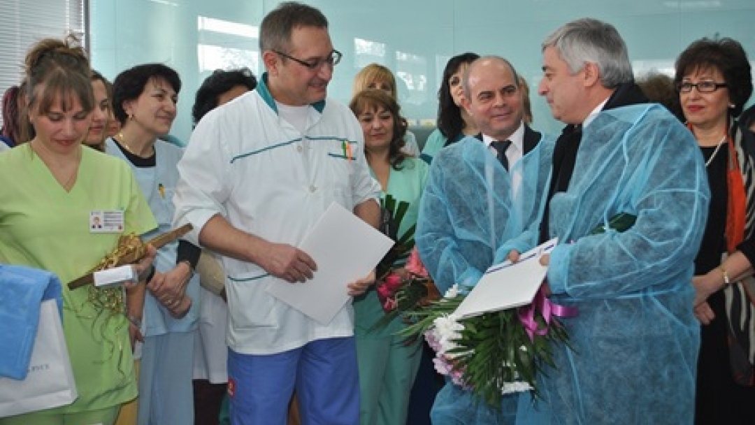 Кметът Пламен Стоилов присъства на ритуала по повод Бабинден в русенския АГ-комплекс