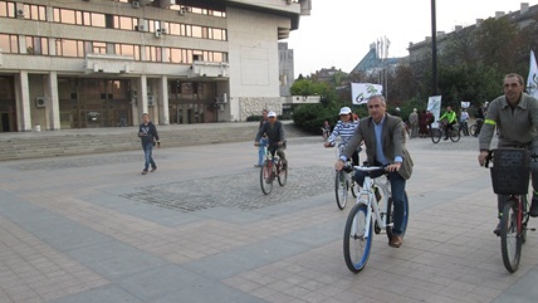 Инж. Димитър Наков се включи във велошествие